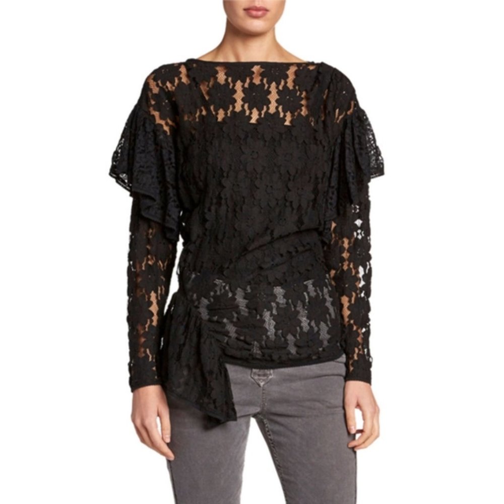 ÉTOILE ISABEL MARANT Vinny Lace Top 36